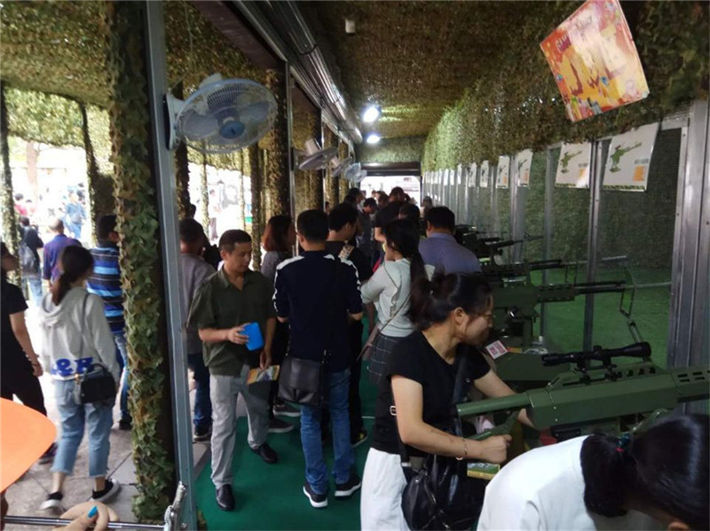 深圳军博景区游乐场新型游乐射击主题乐园项目