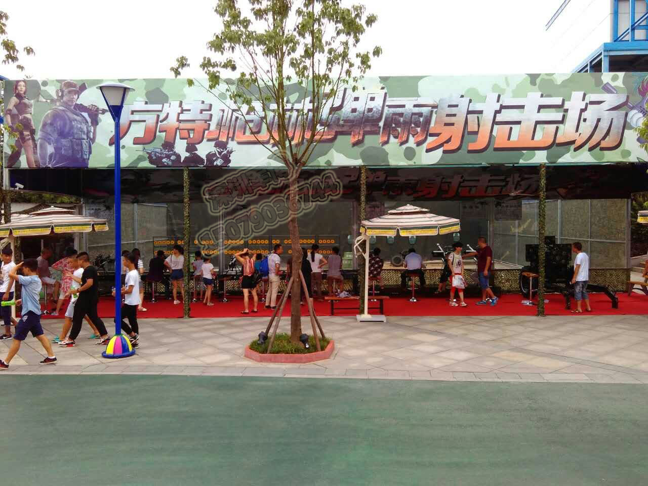 枪林弹雨射击场