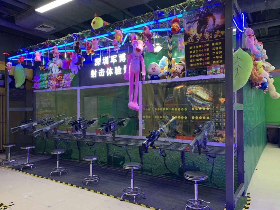 射击体验馆中射击区域和设备怎么布置才合理？